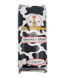 Dr. Feelgood – Cookies and Cream Chocolate Bar