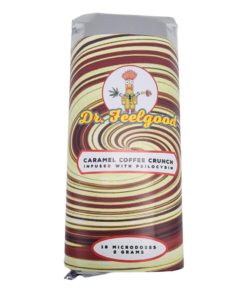 Dr. Feelgood – Caramel Coffee Crunch Chocolate Bar