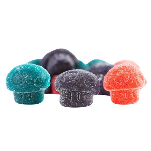 Mush Love – Blue Raspberry, Cherry and Grape Gummies