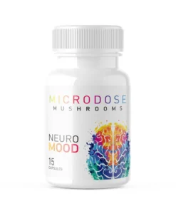 Microdose Mushrooms – Capsules (15 Pack) – Neuro Mood