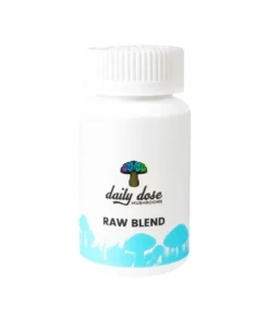 Daily Dose Capsules – RAW Blend – 30 Capsules (9000mg Psilocybin)