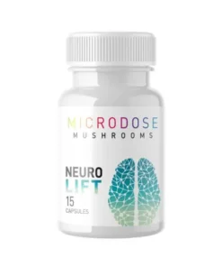 Microdose Mushrooms – Capsules (15 Pack) – Neuro Lift